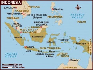 Indonesia-map
