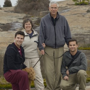 Family on Arabia Mt 2013