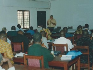 Training session in the Central African Republic